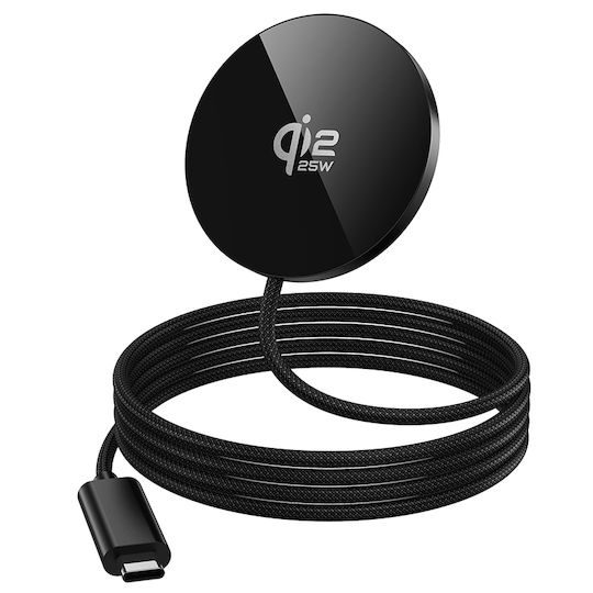[6942007676946] Hoco Ασύρματος Φορτιστής Qi2 25W Μαύρος (CW63 Pro)