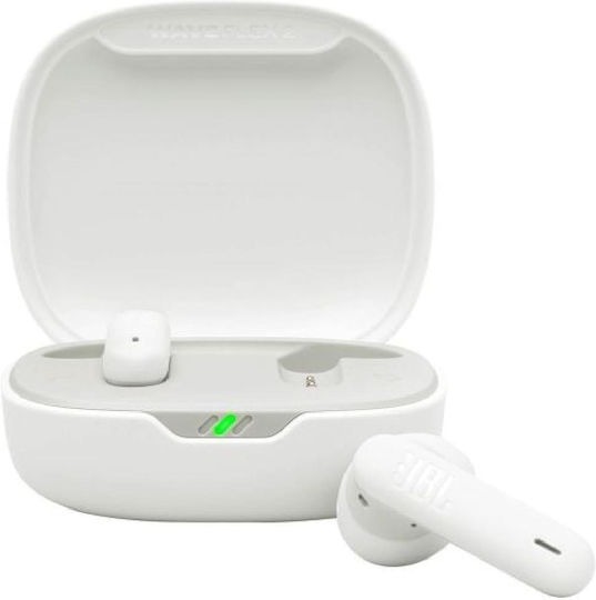 [1200130015144] JBL Wave Flex 2 Earbud Bluetooth Handsfree Ακουστικά με Αντοχή στον Ιδρώτα και Θήκη Φόρτισης Λευκά