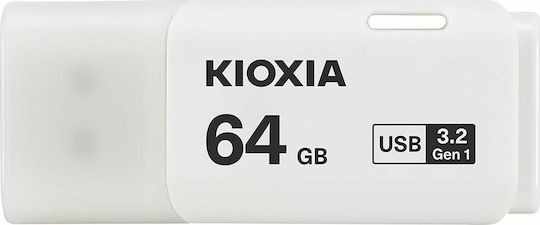 [4582563850033] Kioxia TransMemory U301 64GB USB 3.2 Stick Λευκό