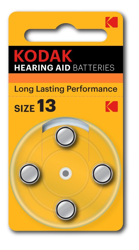 [887930410419] Kodak Hearing Aid 13 Single-use battery Zinc-Air