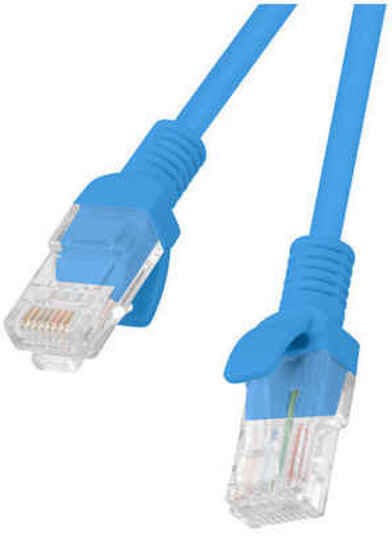 [5901969409055] Lanberg U/UTP Cat.6 Καλώδιο Δικτύου Ethernet 15m Μπλε