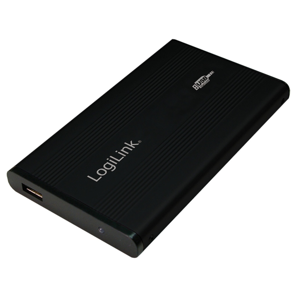 [4052792005141] LogiLink Hard Disk Case 2,5 " Ide USB 2.0 Case External HDD SSD New Boxed