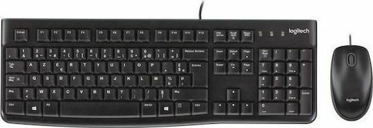 [5099206020665] Logitech Desktop MK120 Σετ Πληκτρολόγιο & Ποντίκι Αγγλικό US