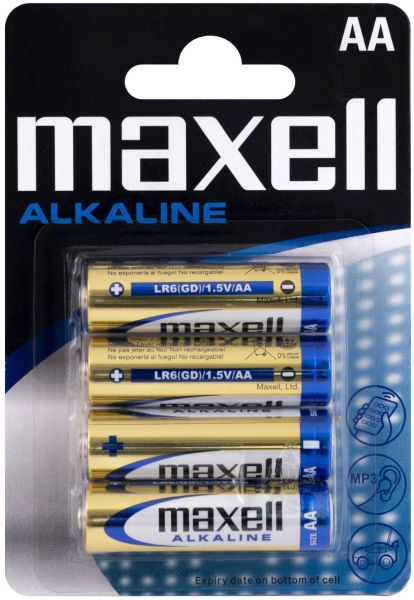 [4902580163761] MAXELL Αλκαλική LR6 AA (4τμχ)