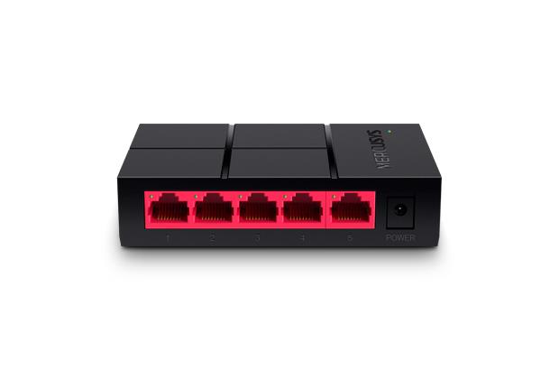 Mercusys MS105G network switch Gigabit Ethernet (10/100/1000) Black
