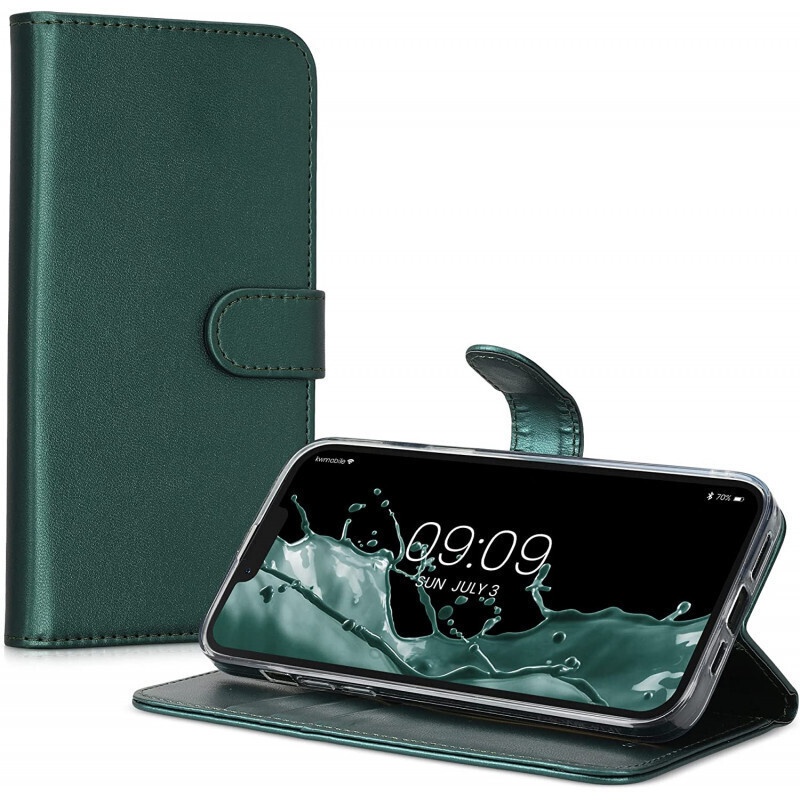[152954] Oem Θήκη Βιβλίο Με Υποδοχή Κάρτας Για Samsung Galaxy A16 5G Σκούρο - Πράσινο