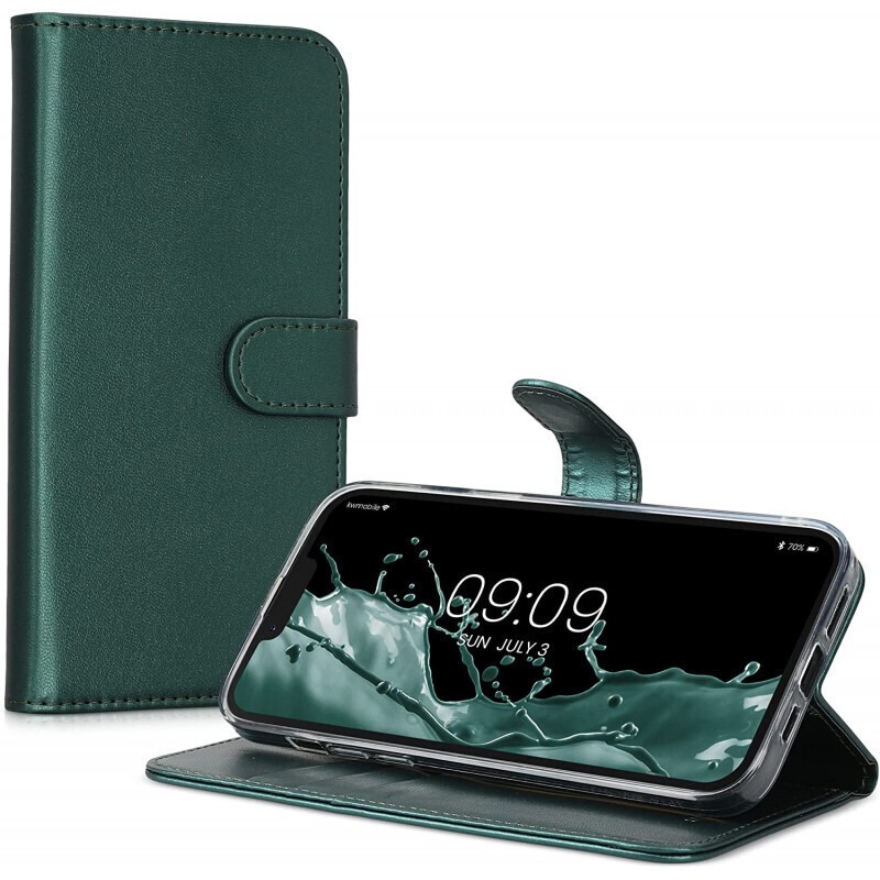 [152713] Oem Θήκη Πορτοφόλι Για Samsung Galaxy A16 5G Σκούρο - Πράσινο
