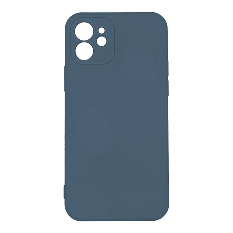Oem Θήκη Σιλικόνης Matt 1,2mm Για Apple iPhone 11 Pro Σκούρο - Μπλε
