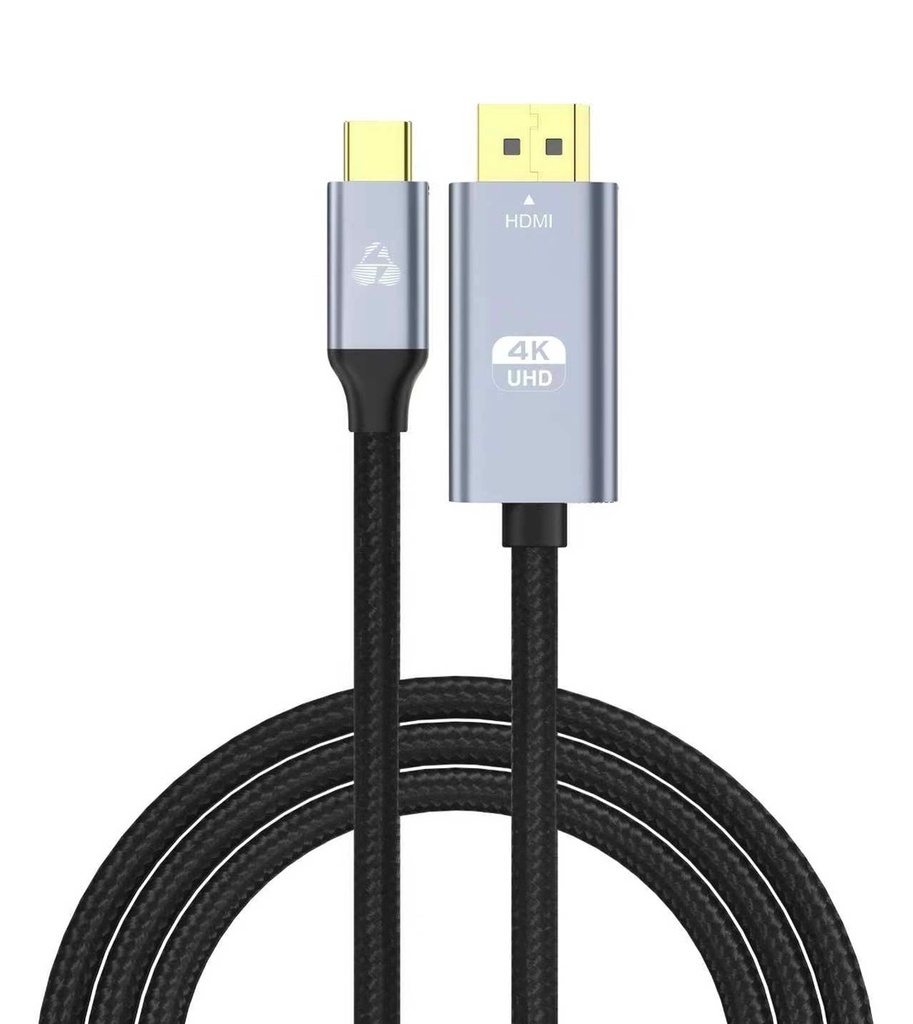 [5210131157008] Powertech Video USB-C male - HDMI male 1m (PTR-0171)