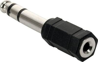 [CAB-J018] Powertech Μετατροπέας 6.3mm male σε 3.5mm female (CAB-J018)5210131047897