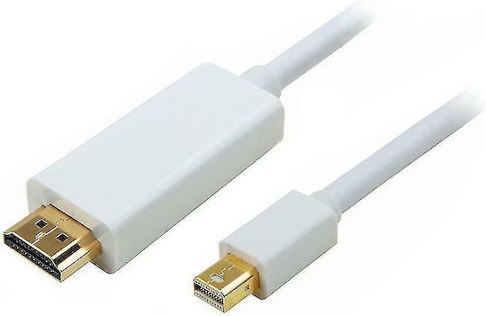[02.002.0021] Scruffs & Tramps Cable mini DisplayPort male - HDMI male 1.8m Μαύρο