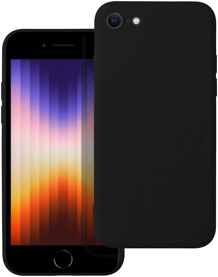 SILICONE MAG COVER FOR  Ιphone 7/8/SE  MAYΡΗ