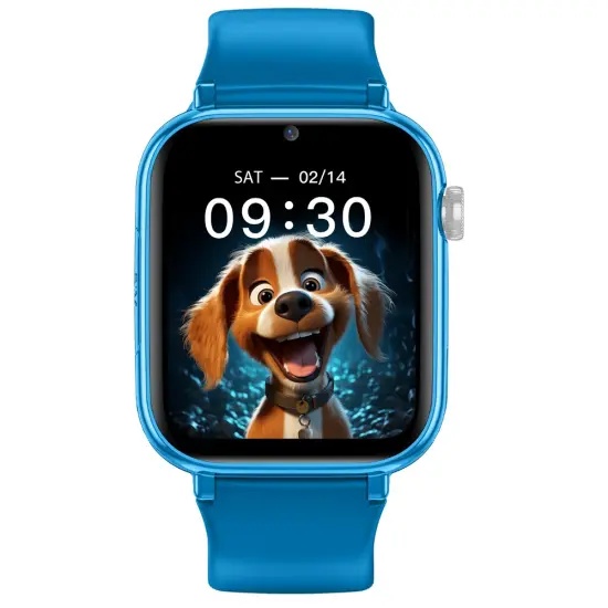[5908235977775] Smartwatch Maxcom FW59 Kiddo 4G GPS IP65 670mAh με 1.85” IPS 20mm Silicon Band και SOS Button Μπλέ με Δυνατότητα Κλήσεων