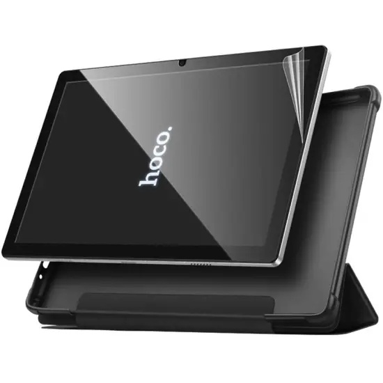 [6942007601382] Tablet Hoco. A8 10,1" 6GB/128GB ΒΤ5.0 5000mAh 4G Ασημί με Θήκη Book