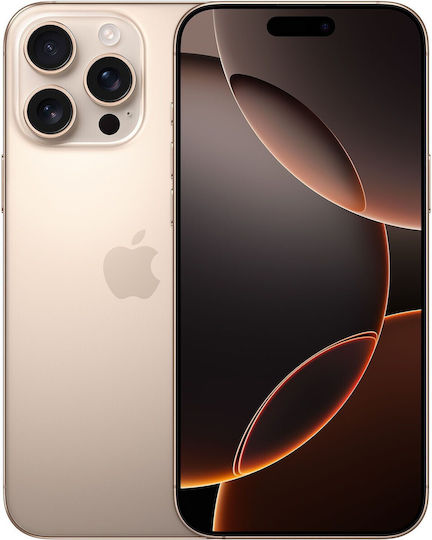 [355445520631761] Apple iPhone 16 Pro Max 8GB/256GB Desert Titanum Refurbished 100%