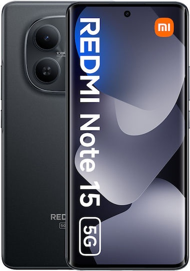 [6932554469245] Xiaomi Redmi Note 15 5G Dual SIM (6/128GB) Black
