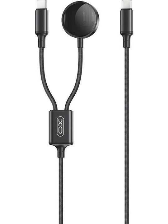 XO CX030 Wireless 2in1 Apple Watch + Type-c Black