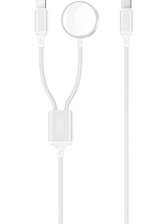 XO CX030 Wireless 2in1 Apple Watch + Type-c White