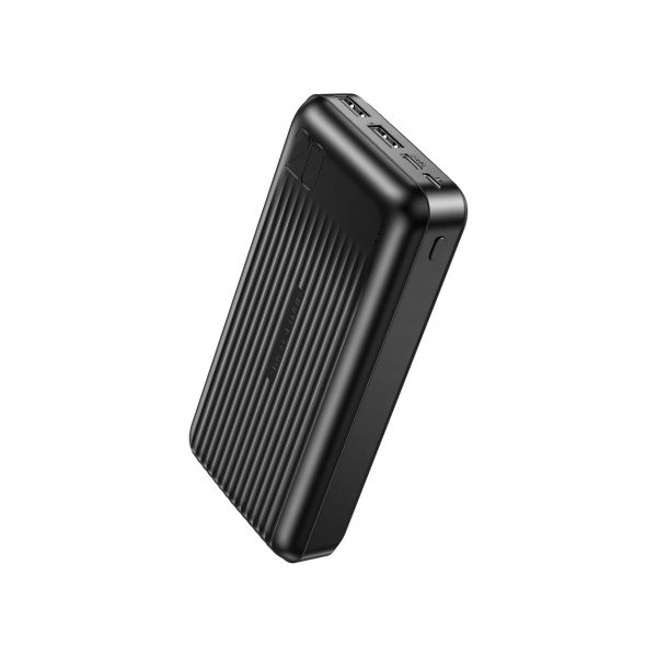[6920680831937] XO PB302 Light Display Power Bank 20000mAh Μαύρο