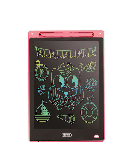 [6920680857869] XO V01 LCD Ηλεκτρονικό Σημειωματάριο 10" Ροζ