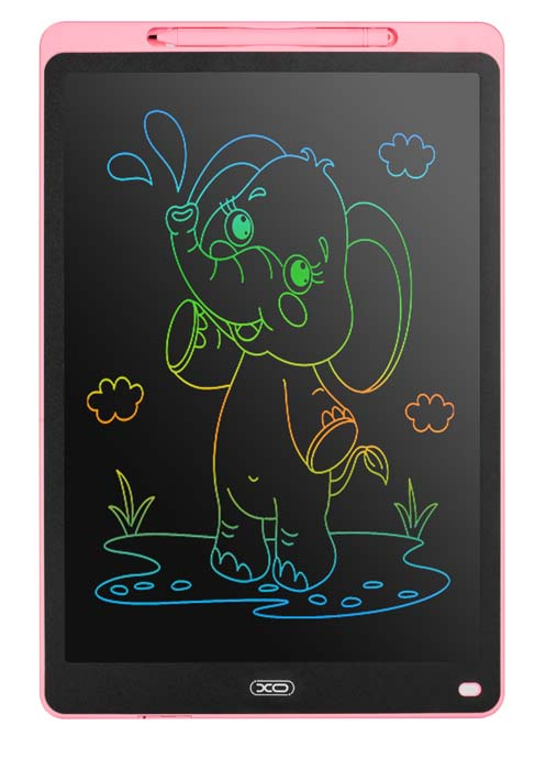 [6920680857890] XO V02 LCD Tablet Σημειώσεων/ Ζωγραφικής 16" (Ροζ)