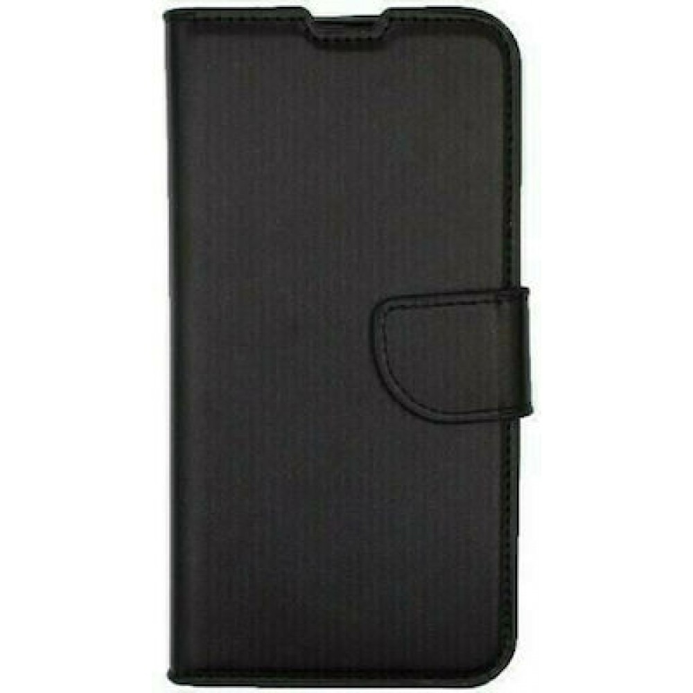 [13594355] Θήκη Βιβλίο για Redmi Note 14 5G Wallet Tempered Glass Μαύρο