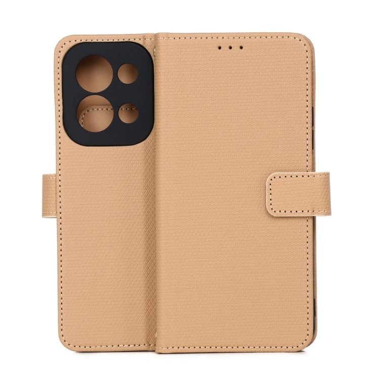 [CC00185] Θήκη Βιβλίο Για Xiaomi Redmi 15C 4G / 5G Καφέ