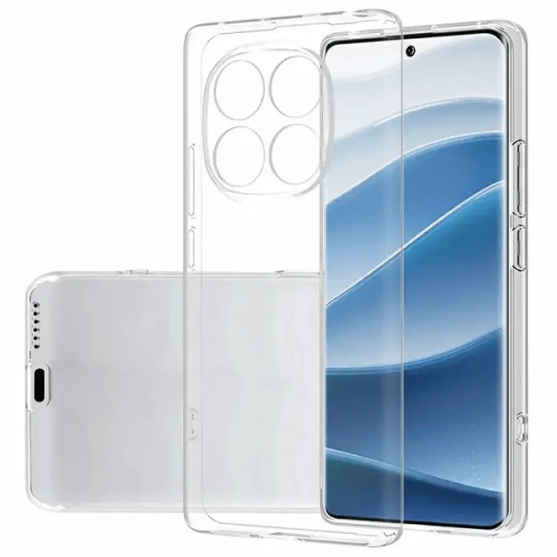 Θήκη για Xiaomi Redmi Note 14 Pro 5G PRO PLUS (Global) 1.5mm Σιλικόνης (διάφανο)