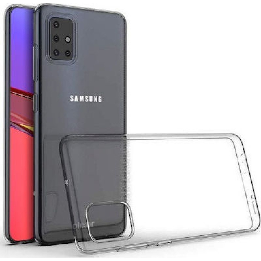 Θήκη Σιλικόνης 2,0 mm Για Samsung Galaxy A41 Διάφανο