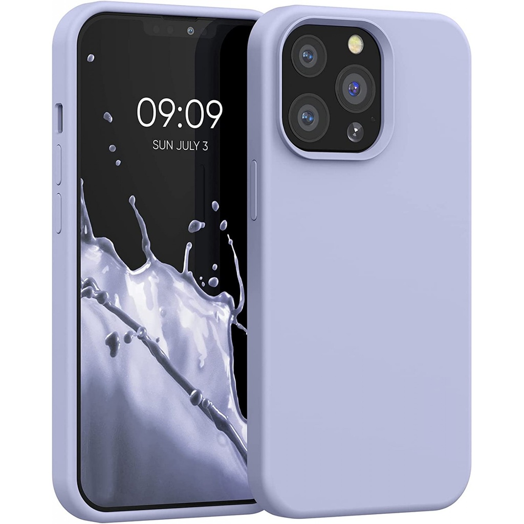 Θήκη Σιλικόνης Matt 1,2 mm Για Apple iPhone 14 Pro 6.1" Λιλά
