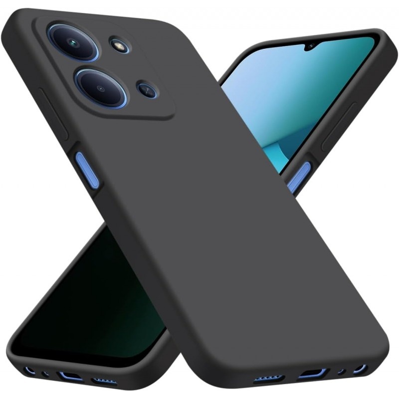 [155862] Θήκη Σιλικόνης Matt 1,5 mm Για Motorola Moto G86 5G Μαύρο