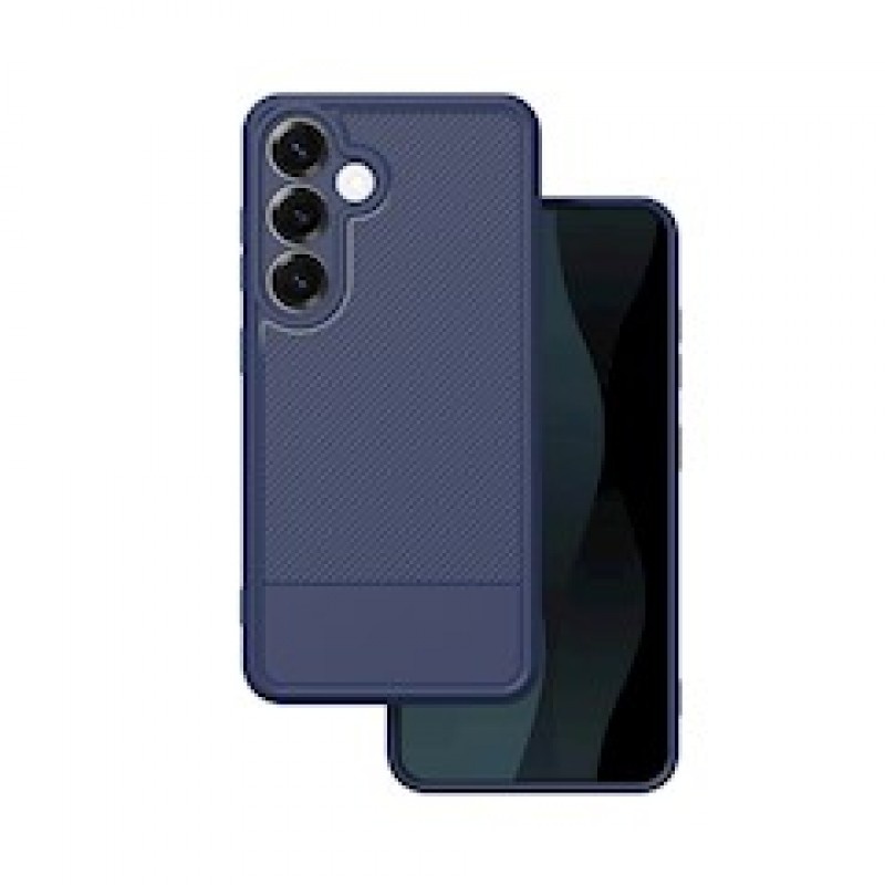 Θήκη Σιλικόνης Simple Carbon για Samsung Galaxy A56 5G / A36  Μπλε