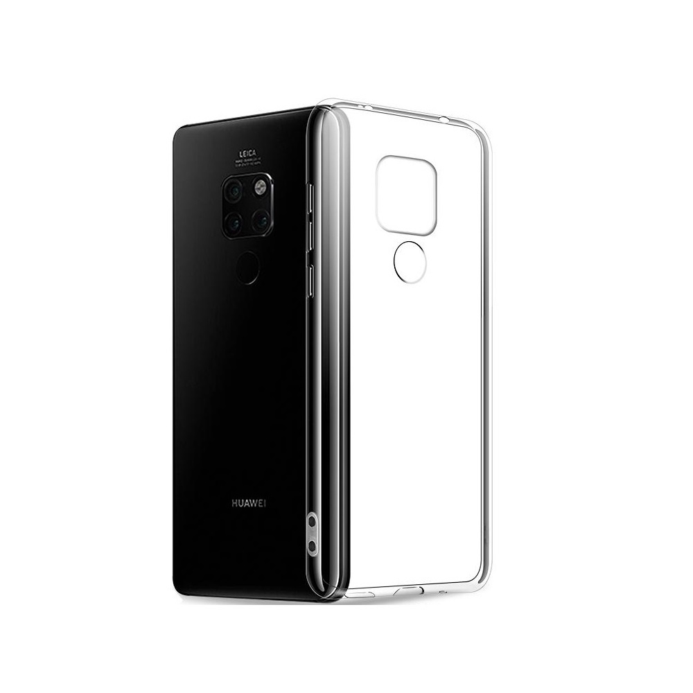 Θήκη Σιλικόνης για Huawei Mate 20 διάφανη