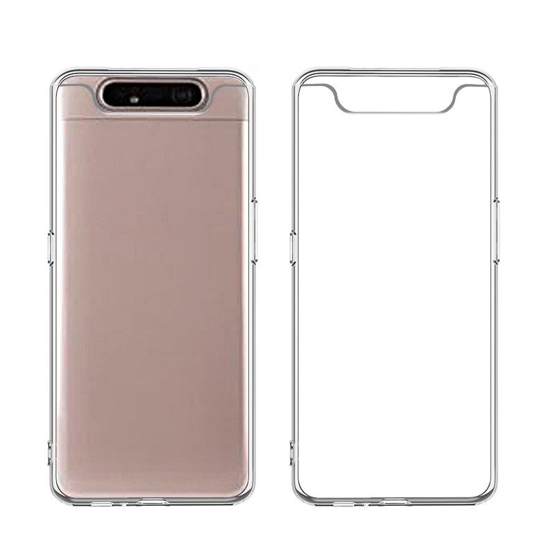 [5903396140228] Θήκη Σιλικόνης για Samsung A80 διάφανη