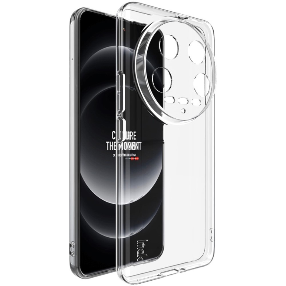 Θήκη Σιλικόνης Για Xiaomi 14 Ultra 5G Διάφανη
