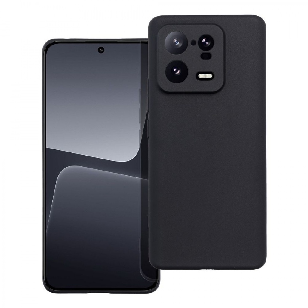 Θήκη Σιλικόνης για Xiaomi Redmi Note 13 Pro 5G Μαύρο
