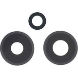 Τζαμάκι Κάμερας / Back Camera Lens για Xiaomi Redmi Note 13 4G Black (SET 3pcs)