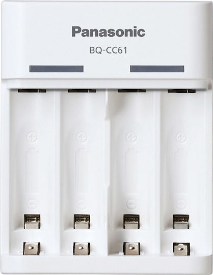 Φορτιστής Μπαταριών Panasonic Eneloop BQ-CC61E USB για AA/AAA