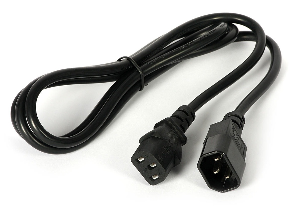 [3000000180853] DeTech Power Cord Extension 1.5m